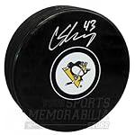 Conor Sheary Pittsburgh Penguins Signed Autographed Penguins Hockey Puck