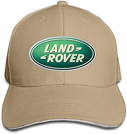 Reply1994 Land Rover Logo Unisex Outdoor Sandwich Peaked Baseball Cap
