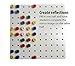 Curious Minds Busy Bags Small White Peg Board toy - Fine Motor Toy for Toddlers and Preschoolers - Occupational Therapy