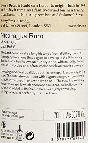 Berry Bros & Rudd Nicaraguan Single Cask Rum Cask Strength 13YO (1 x 0.7 l) – Bild 4