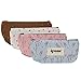 Pastorable Canvas Pen Pencil Stationery Pouch Bag Case,set of 4