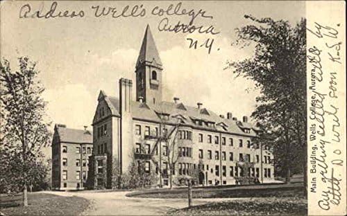 Main Building Wells College Aurora New York Ny Original Vintage Postcard 1908 At Amazon S Entertainment Collectibles Store