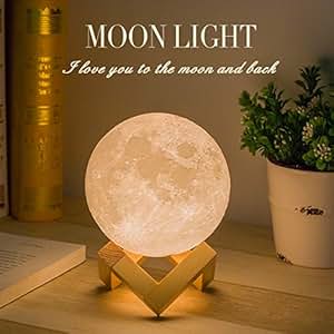 Mydethun Moon Lamp Moon Light Night Light for Kids Gift for Women USB