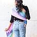 LÍLLÉbaby Ring Sling Baby Wrap Carrier for Infants & Toddlers (8-30lbs), Made for Versatile Babywearing, Support Wrap for Mother's, Adjustable & Sturdy, Lightweight & Comfortable (Rainbow)