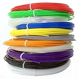 Gizmo Dorks ABS 1.75mm Filament 3D Printer Pen Refill Pack, 20 Feet Per Color With 12 Colors