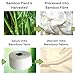 Cyboome Bamboo Bath Towels for Baby, 10 x 10 Inch, Set of 6