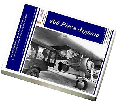 Media Storehouse 400 Piece Puzzle of Mail being loaded into a Ford Tri-Motor circa 1930 (9903217)