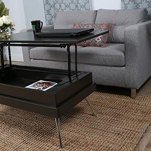 IN THE MIX Koryo Espresso LiftTop Rectangular Coffee Table Pricepulse
