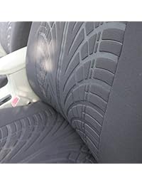 Leader Accessories   Juego completo de fundas para asientos de coche para camión, SUV, gris (grey set)