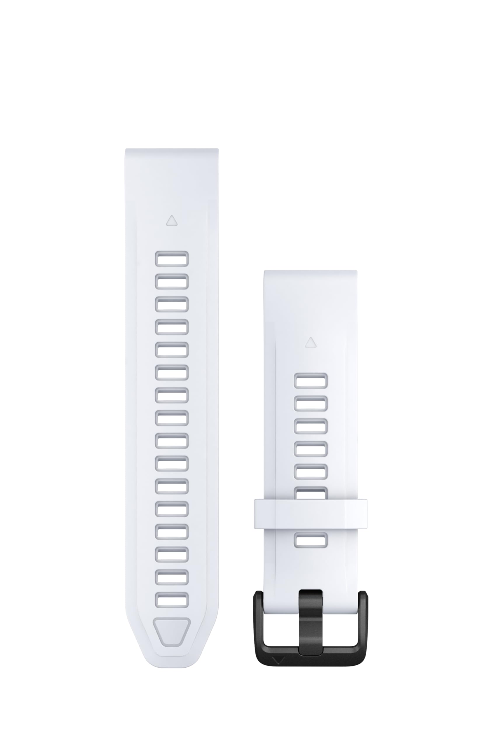 Garmin QuickFit Watch Bands (20mm), suitable for selected fēnix-, epix-, Descent-, D2-, Instinct- and Approach series smartwatches, Original accessory, Silicone, White