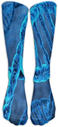 LBLOGITECH DNA Genetics Sport Novelty Calf High Athletic Sock Outdoor Gift