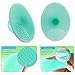 Magift Facial Cleansing Pads, Soft Silicone Face Scrubbers Exfoliators Face Cleansing Tool, Perfect For Massage, Washing Pore Cleanser, Blackhead Removing, Exfoliating And Baby Shower, Pack Of 2