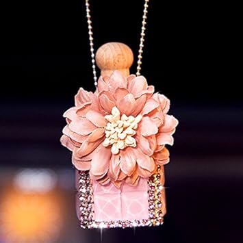 Crystal Auto Lufterfrischer Parfum Auto Anhänger Ornament Bad Parfüm Schirm zum Aufhängen Ornament