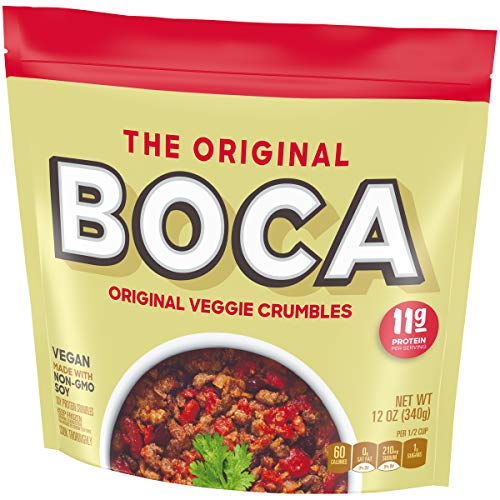 2 Boca+Veggie+Ground+Crumbles+Non+GMO