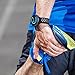 VIGOSS for Gear Sport Band/Galaxy Watch 42mm Band/Galaxy Watch Active 40mm Bands - 20mm Silicone Wristband for Samsung Galaxy Watch 42mm R810 & Gear Sport Smartwatch R600 (Black/Grey, S/M)