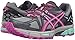 ASICS Women's Gel-Kahana 8 Trail Runner, Dark Steel/Pink Glow/Mint, 8.5 M US