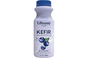 LIFEWAY KEFIR Lifeway Probiotic Low Fat Blueberry Kefir, 8 Ounce -- 6 per case.