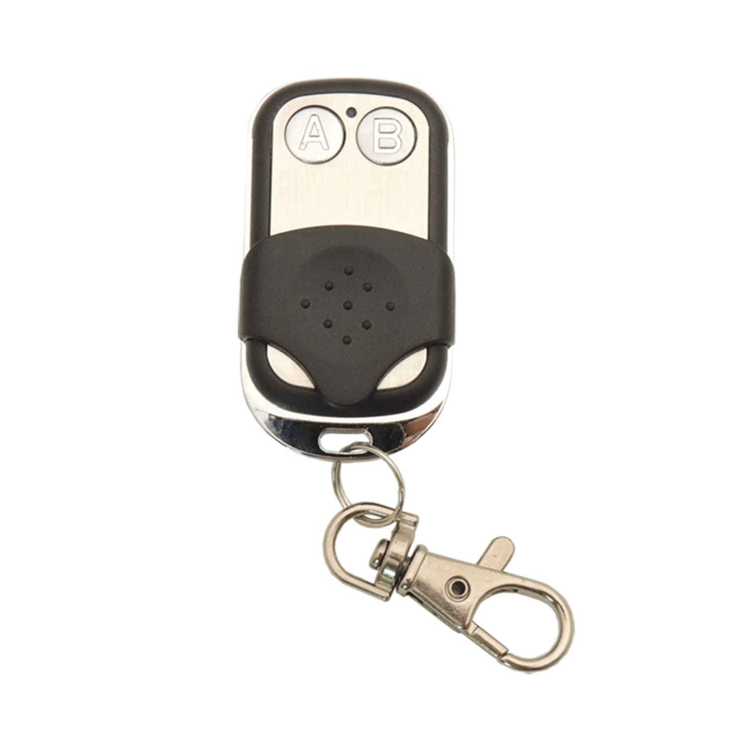 DieseRC 433Mhz Wireless Remote Control Transmitter Keychain 1527 Learning Code 2 Buttons, for use with DieseRC Receiver