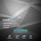 Art3d Decorative 3D Wall Panels Diamond Design 12x12 Matt White 33 Pack view 5