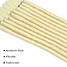 Noverlife 10 Strands 20cm/7.87″ Light Blonde Backcomb Twisted Dreadlock Extensions, Single End Synthetic Dreadlock Accessories, Jamaica Punk Hip-Hop Reggae Hair Braiding Wigs Faux Locs Dreadsthumb 4