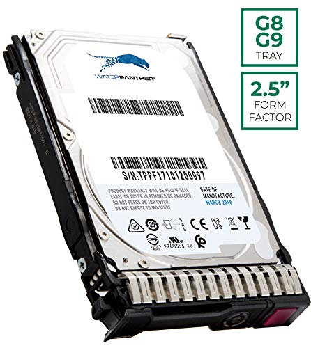 1 TB 7.2K RPM 512e SAS 12Gb/s 128MB Cache 2.5-Inch HDD for HP Proliant Servers | Enterprise Hard Drive in G8 G9 Tray Compatible with 765464-B21 765464-S21 765872-001 832514-B21 832984-001