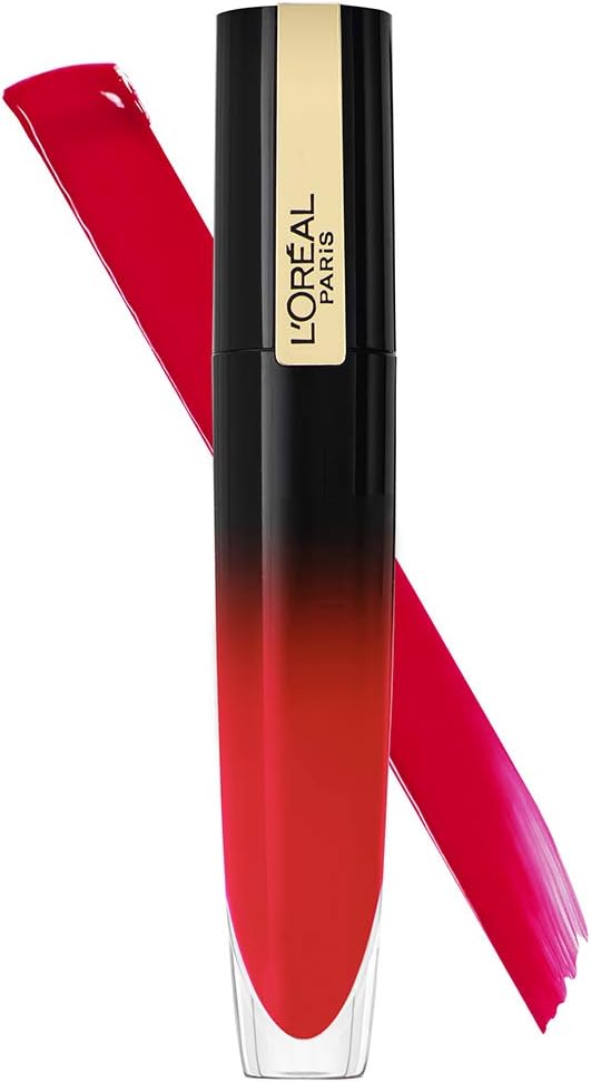 L'Oreal Paris Brilliant Signature High Shine Colour Bright Red Lip Ink 311 Be Brilliant, 6.4 ml (Pack of 1) - Image 3