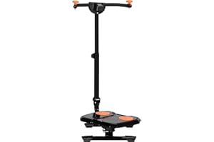 Soozier Foldable Ab Twister Board for Waist Trimming with Screen Showing Time, Calories, Ab Workout Equipment for Women and Men, Core Fitness Training Ab and Butt Workout Equipment