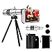 18X Telephoto Lens for iPhone- Yarrashop Lens Telescope Camera Lens + Tripod + Phone Case + Velvet Bag + Cleaning Cloth for iPhone 8 plus/8/7 Plus/ 7/ iPhone 6s Plus/ 6s/ 6 Plus/ 6/ 5s/ 5