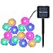 Huixinda Chuzzle Ball Solar String Lights 15.7 Feet 20 LED Fairy Light for Indoor and Outdoor Garden Party Holiday Decoration