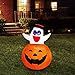 Joiedomi Halloween Inflatable Blow Up Ghost in Pumpkin for Halloween Outdoor Yard Decoration (4.5 ft)