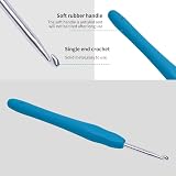 SUVSOON 4.0mm Ergonomic Soft Handle Crochet Hook Set (4 mm) view 3