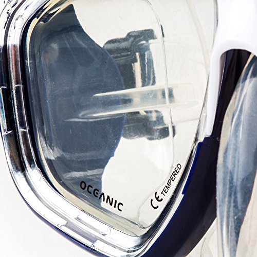 image for New Oceanic Ion Scuba Diving & Snorkeling Mask (Patriotic Red, White &