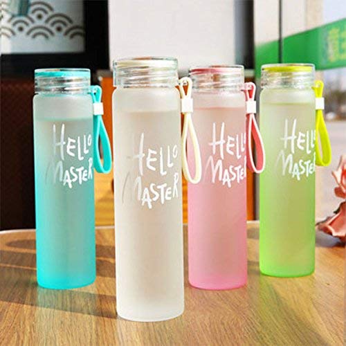 FunBlast Hello Master Drinking Superior Quality Stylish Glass Water