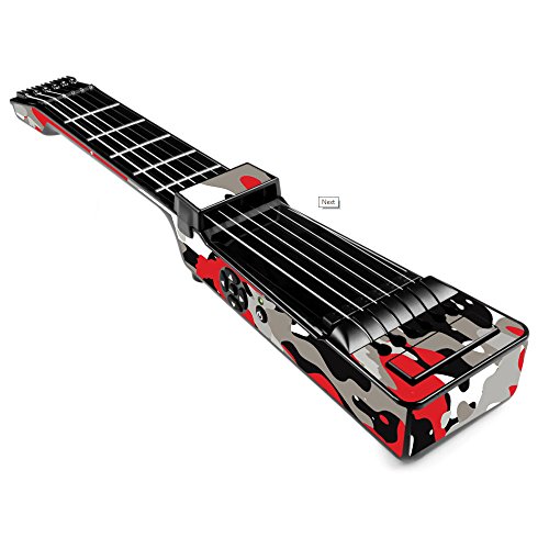 MightySkins Skin Compatible with Jamstik+ Portable SmartGuitar - Red Camo | Pro…