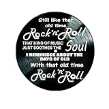 Old Time Rock N Roll song lyrics by Bob Seger on a Vinyl Record Album