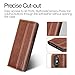 iPhone X Case, Benuo [Vintage Book Series] [Card Holder] Genuine Leather Case [Ultra Soft], Protective Folio Case Flip Cover with Stand for Apple iPhone X 2017