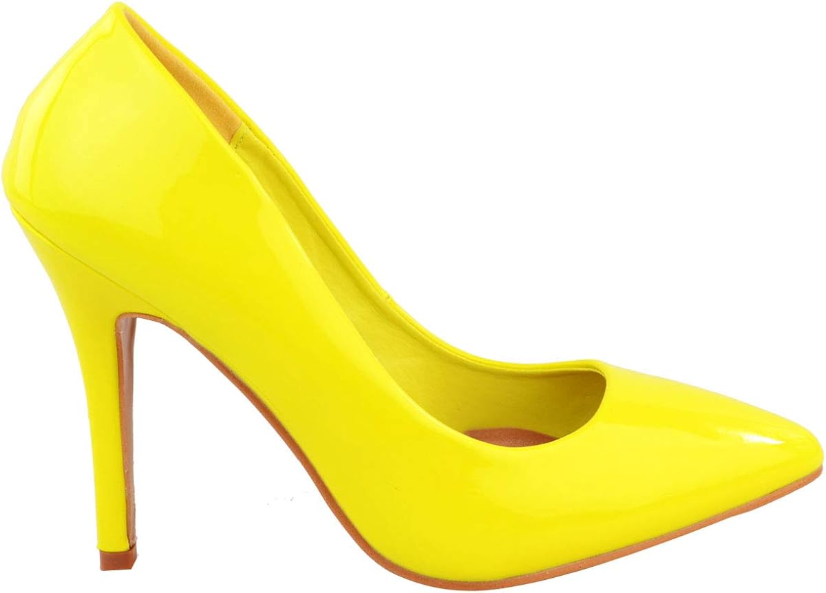 neon colour heels