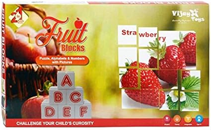 Fruit Puzzle Blocks by Vijay toys
