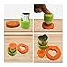 Vegetable Cutters Shapes Set, 12pcs Stainless Steel Mini Cookie Cutters, Vegetable Cutter and Fruit Mold Cheese Presses Cute Cartoon Animals Flower Star Shape Heart Stamps Decorating Tools for Kids