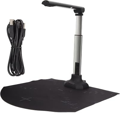 LJCM Book Scanner Wireless Document Camera 12MP HD A3 A4 Auto Focus USB Scanner