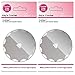 Pack of 2 Kay's Crochet Edge Fleece Skip Blades CroEdge
