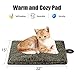 MARUNDA Self Warming Cat and Dog Bed, Super Soft Crate Blanket, Thermal Heating Pad Mat (Green, S - 22