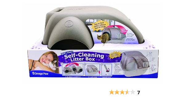 litter box that you roll to clean