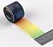Xiboya textile 50 Yards Satin Ribbon Seven Colors of The Rainbow Color Gift Wrap Ribbons Wedding Decoration