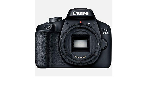 Amazon Com Canon Eos 4000d Dslr Camera Body Only International Model Renewed Camera Photo