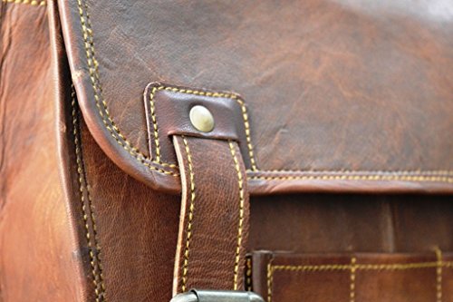 Spot On 2 X Motorcycle Side Pouch Brown Leather Side Pouch Saddlebags Saddle Panniers ( 2 Bags ) Pair
