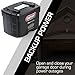 Genie Model GBB-BX Open & Close Your Garage Door During Power Outages Compaitible Branded 140V DC Motors Only