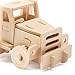 Wooden 3D Puzzles Truck Kit Build Car Wooden Truck Kit Car Model World Puzzle 20-pcs Wood Puzzle Car Model Kit (American Truck)