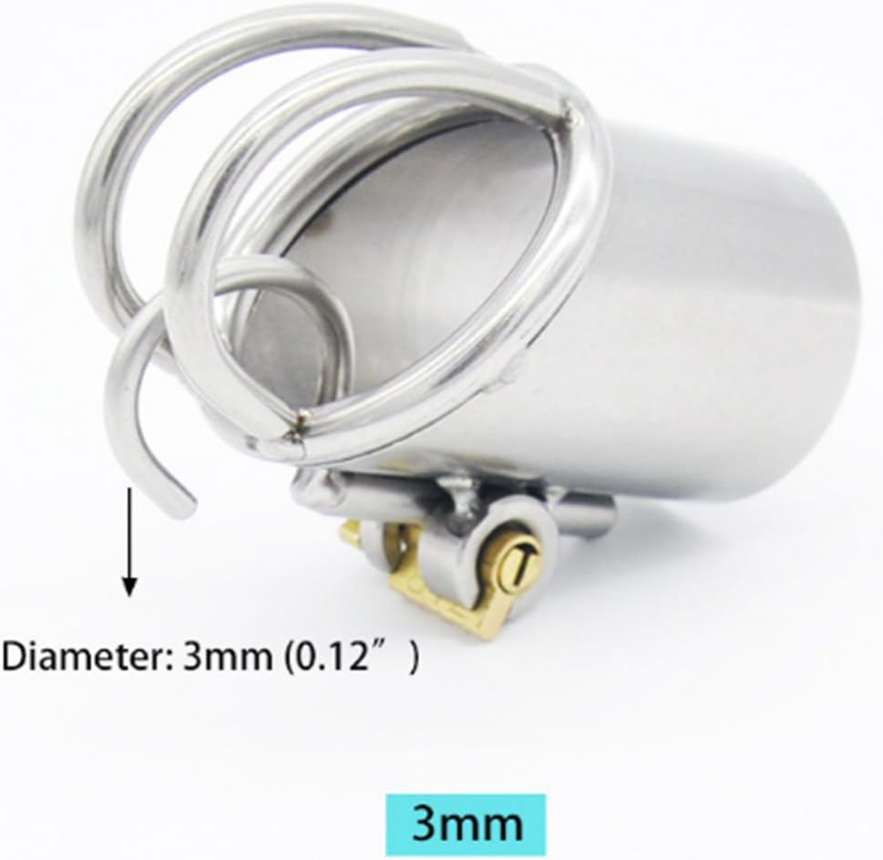 lezaigou Handsome Iron Rooster stainless steel chastity device