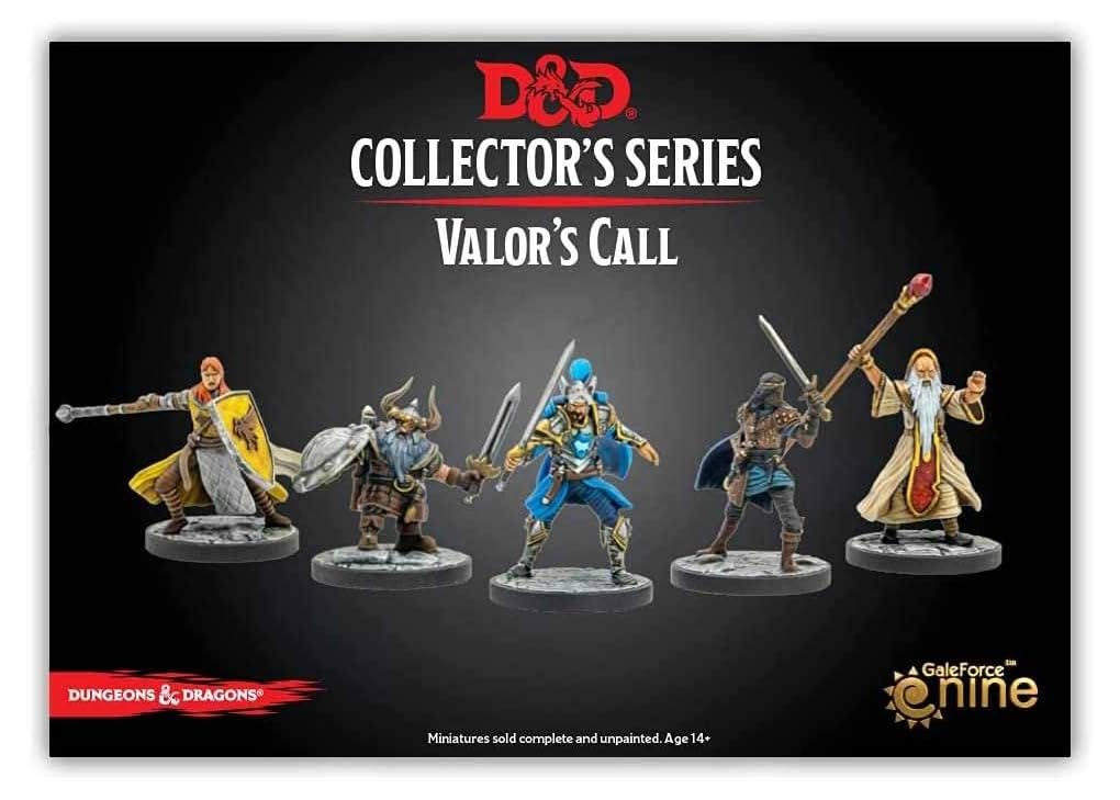 Gale Force Nine Dungeons & Dragons - The Wild Beyond the Witchlight- Valors Call Miniatures (5 Figures)